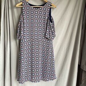 Banana Republic Off Shoulder Pattern Mini Dress